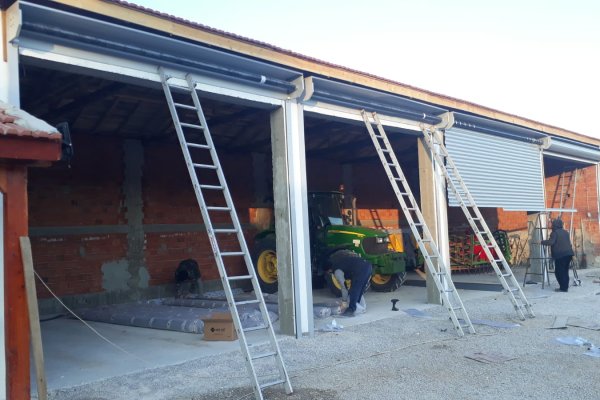 Sarmal İşyeri Kapı Montajı